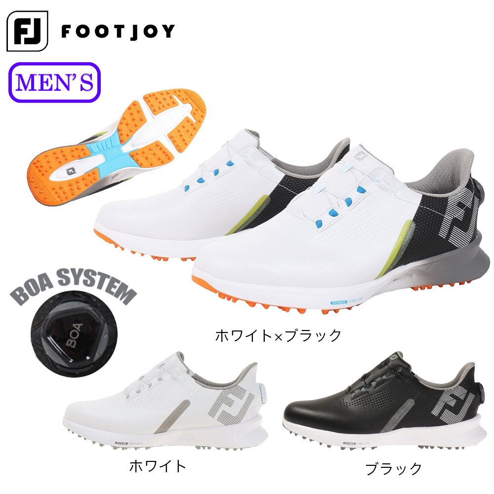 フットジョイ（FOOT JOY）（メンズ）ゴルフシューズ フューエル BOA 55449W