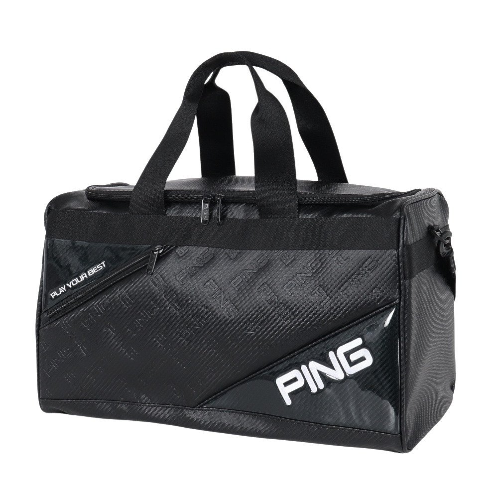 ピン（PING）（メンズ）ゴルフ 2WAY エンボス ボストンバッグ GB-U2516