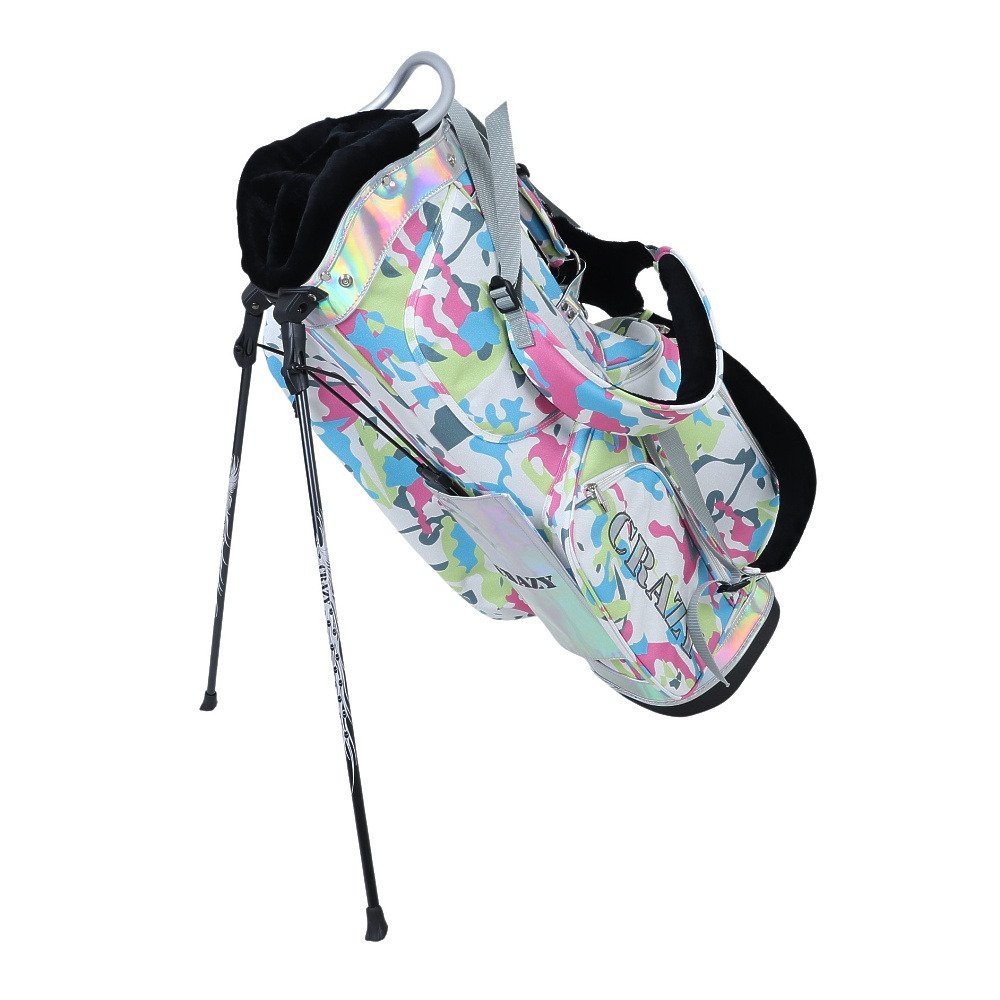 クレイジー（CLAZY）（メンズ）ゴルフ キャディバッグ スタンド式 9型