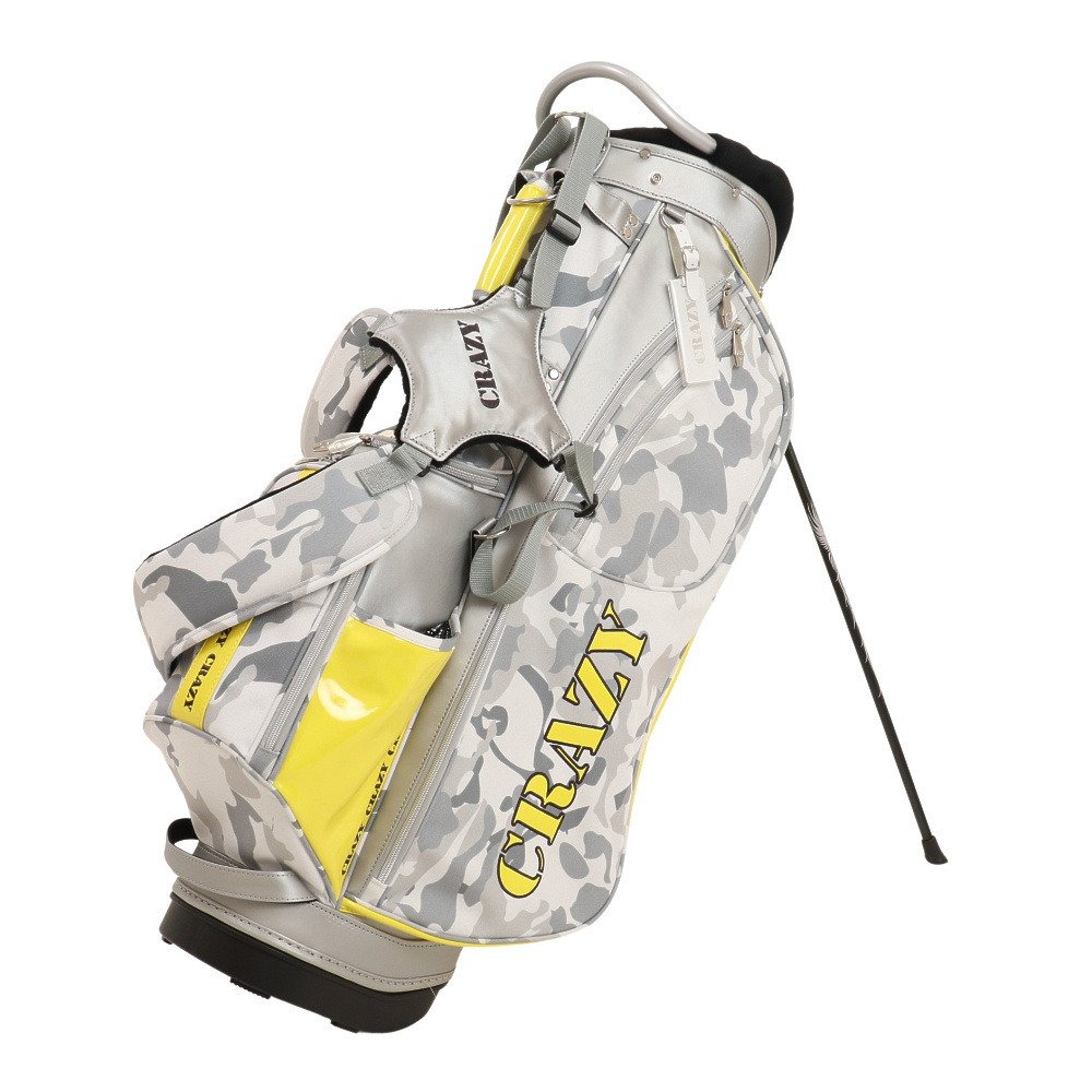 クレイジー（CLAZY）（メンズ）ゴルフ キャディバッグ スタンド式 9型