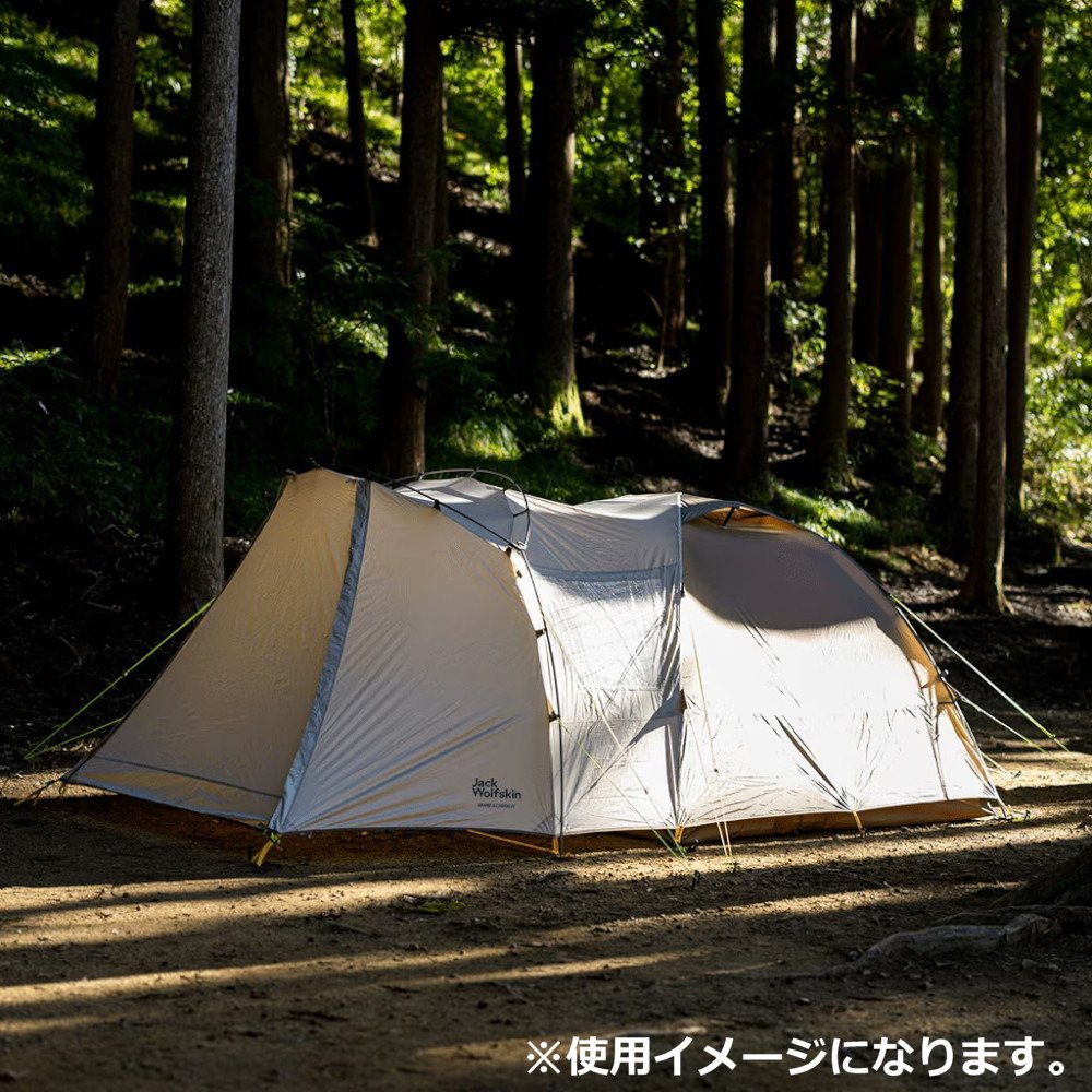 ジャックウルフスキン（JackWolfskin） テント キャンプ 4人用