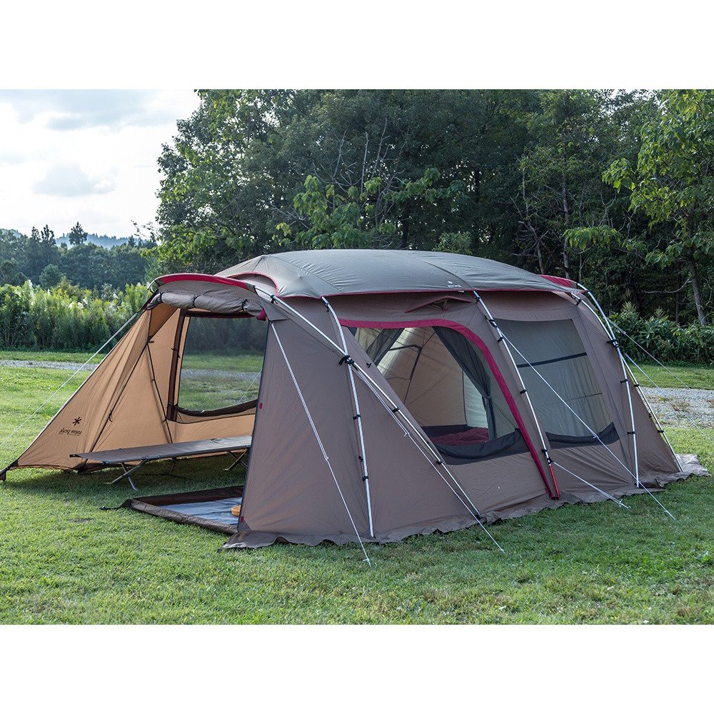 スノーピーク（snow peak） ファミリーテント 2ルーム キャンプ タープ