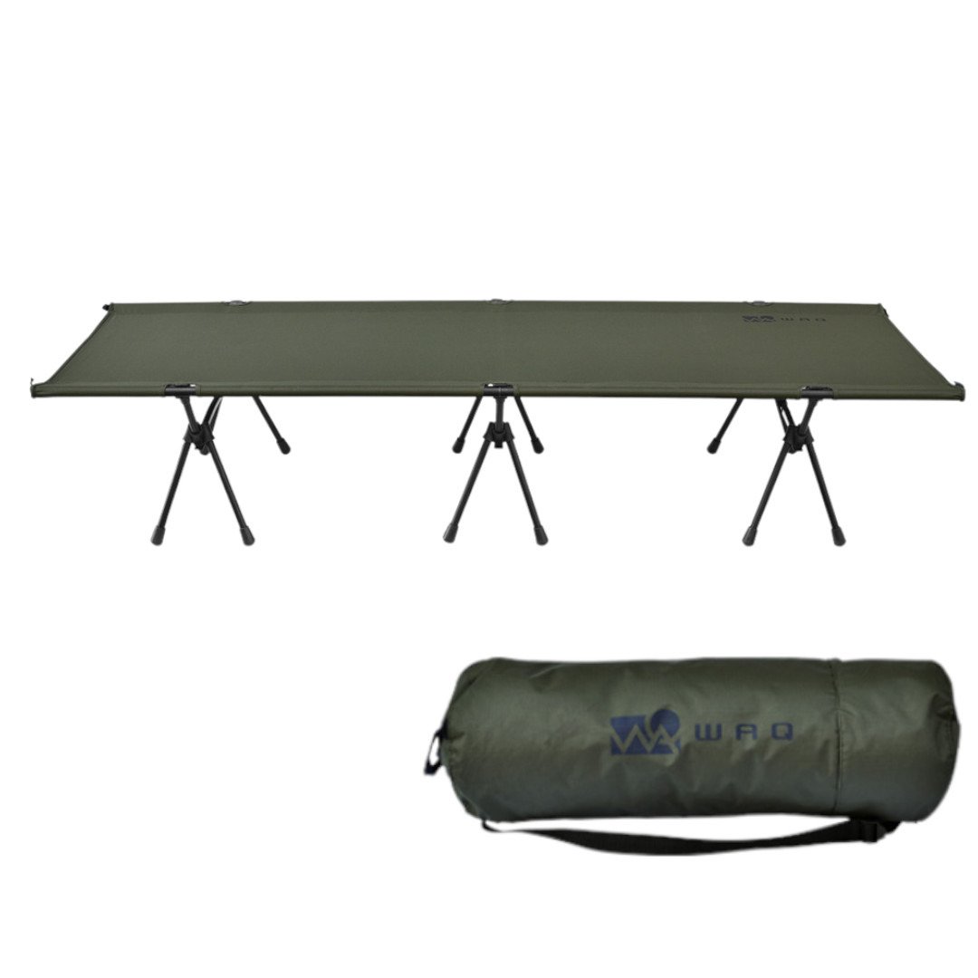 WAQ（WAQ） ベッド アウトドア キャンプ コット 2WAY フォールディング
