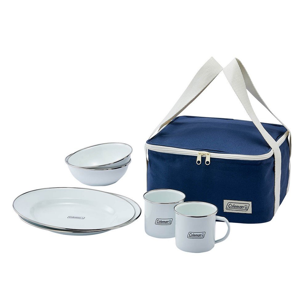 コールマン（Coleman） 食器セット キャンプ アウトドア エナメル
