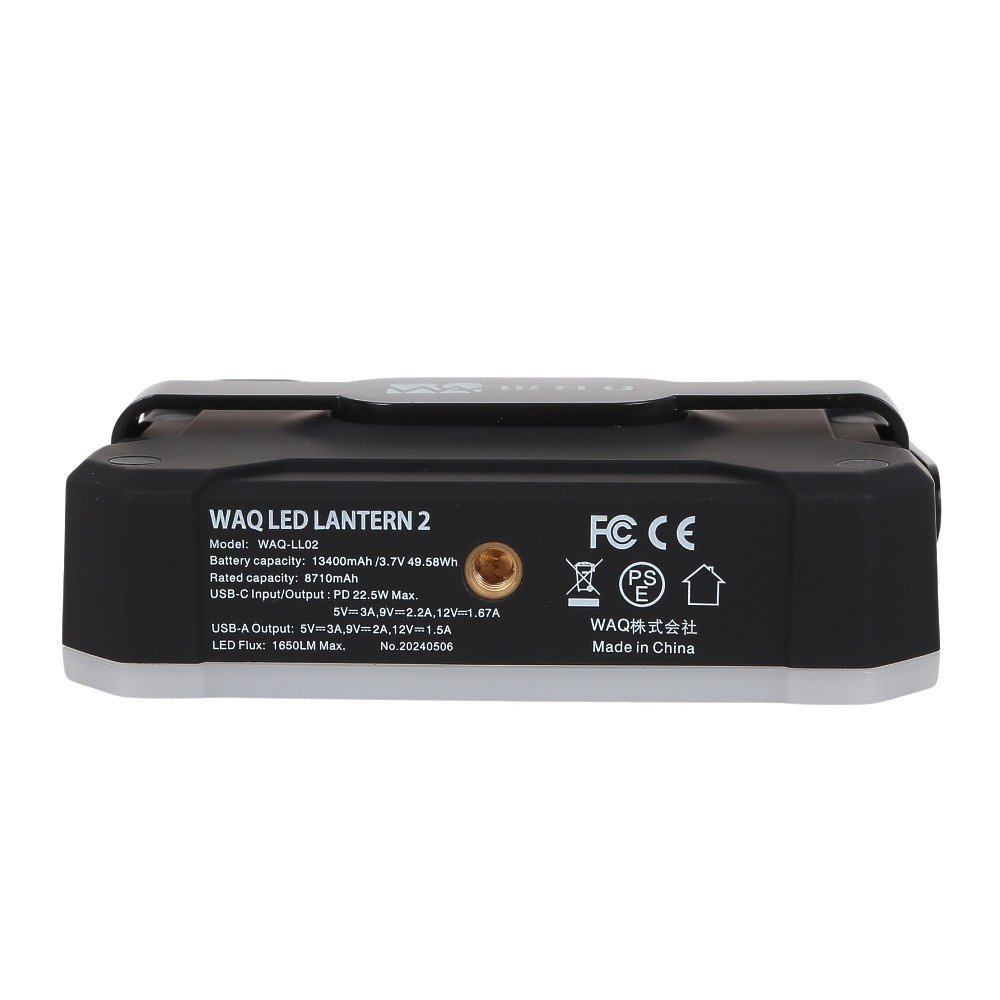 WAQ（WAQ） ライト LED ランタン2 BLK