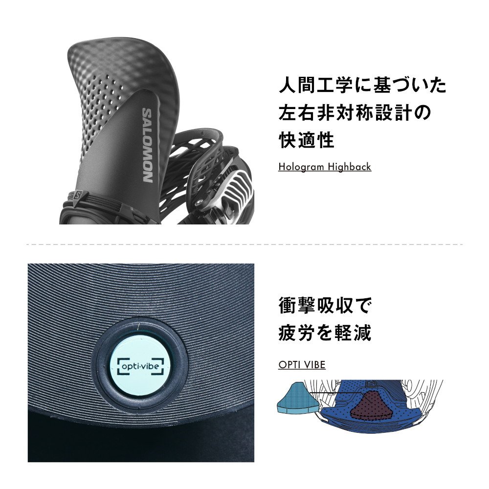 サロモン（SALOMON）（メンズ、レディース）スノーボードビンディング