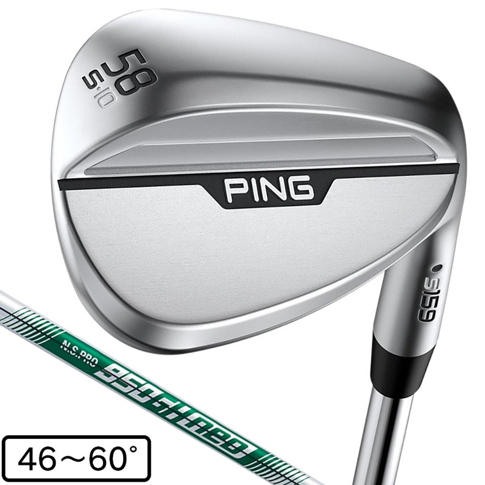 ピン（PING）（メンズ）s159 ウェッジ(58S、ロフト58度)N.S.PRO 950GH neo