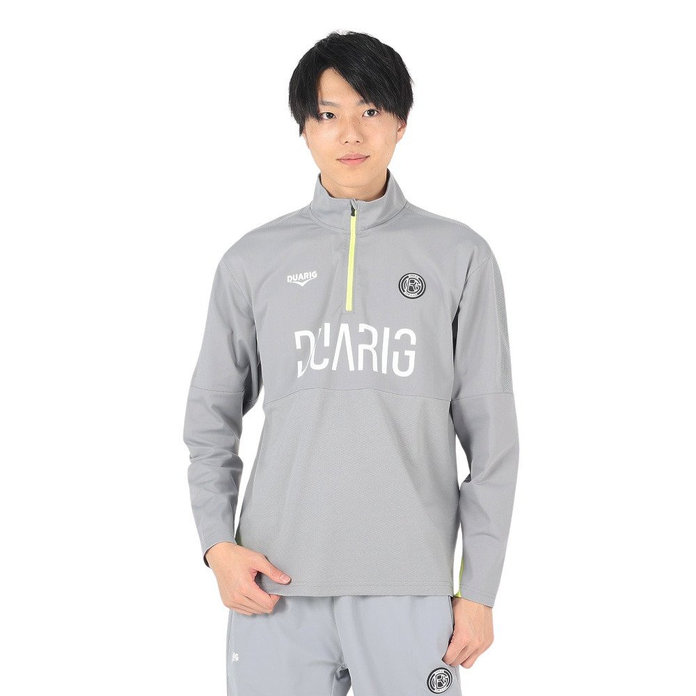 デュアリグ（DUARIG）（メンズ）サッカーウェア 長袖ジャージハーフ