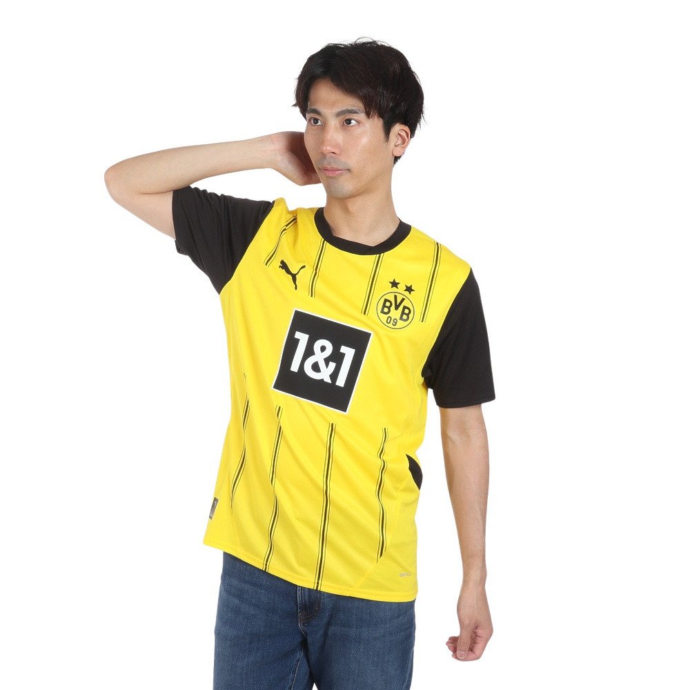 プーマ（PUMA）（メンズ）ドルトムント ホーム レプリカ 半袖
