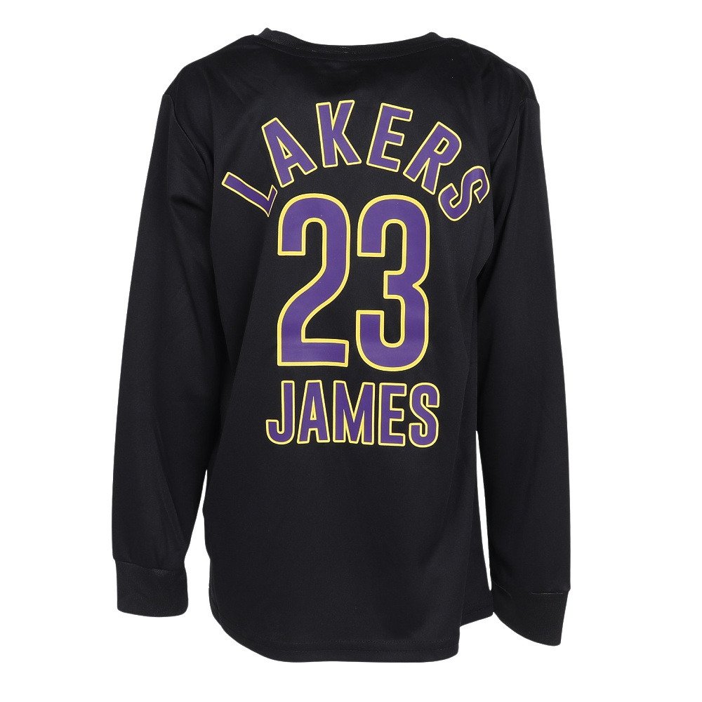 エヌビーエー（NBA）（キッズ）バスケットボールウェア 長袖Tシャツ