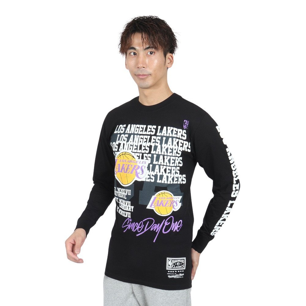 ミッチェルアンドネス（Mitchell&Ness）（メンズ）HOME TEAM 長袖T