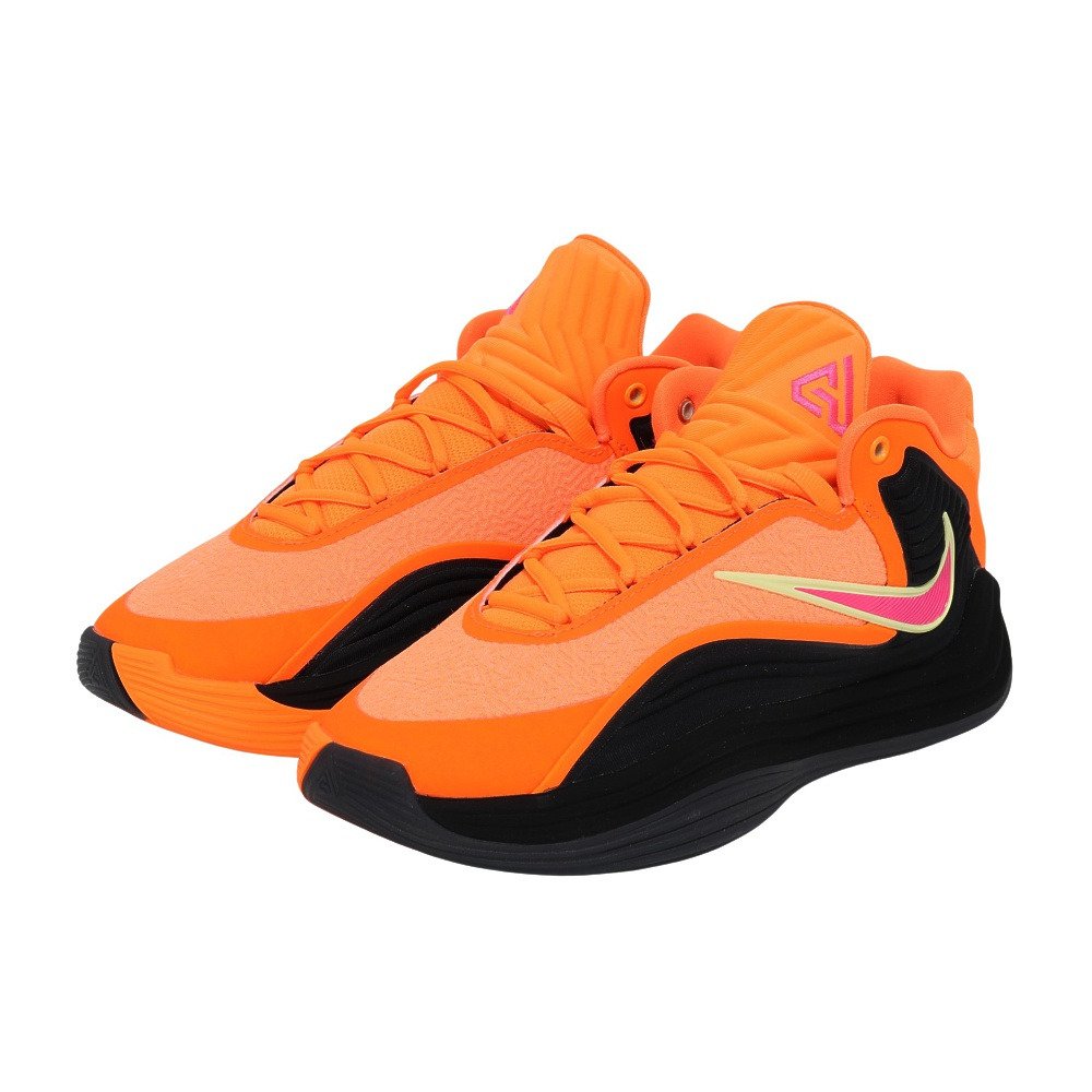 セール】ナイキ バスケットボールシューズ オレンジ - 【公式