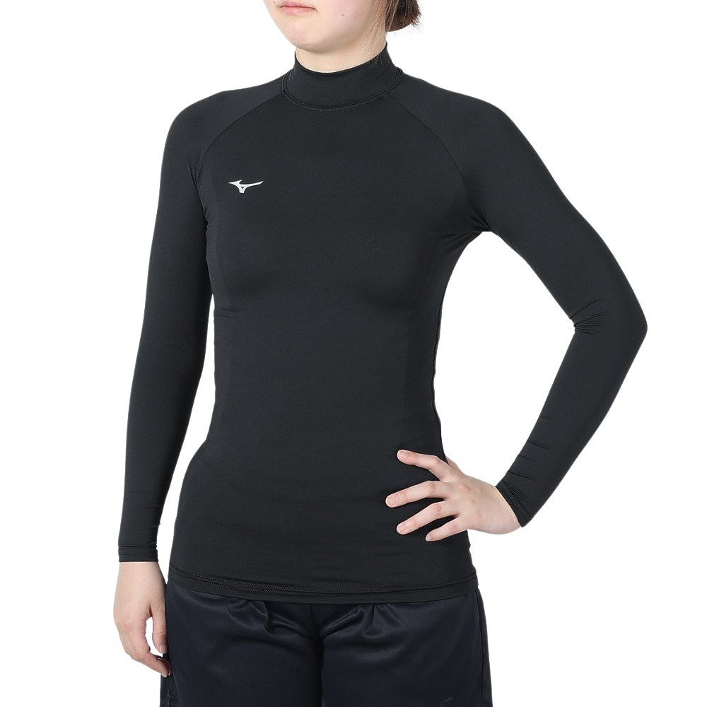 ミズノ（MIZUNO）（レディース）バイオギアシャツ ハイネック長袖