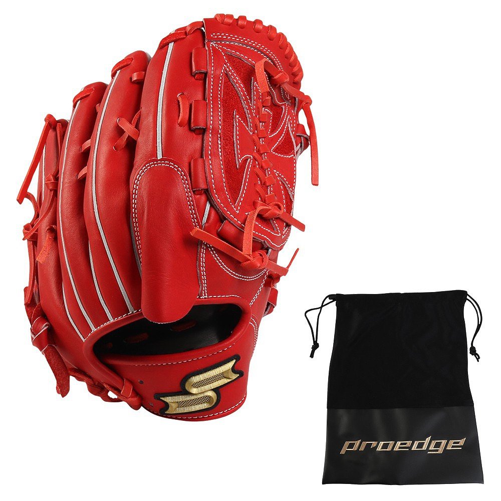 投手用硬式グラブ レッド - 【公式】 スーパースポーツゼビオ