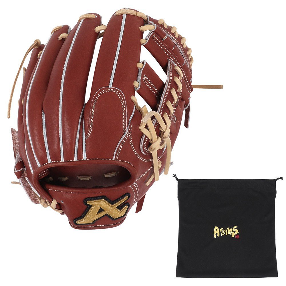 アトムズ（ATOMS）（メンズ）硬式用グラブ 内野手用 野球グローブ 一般