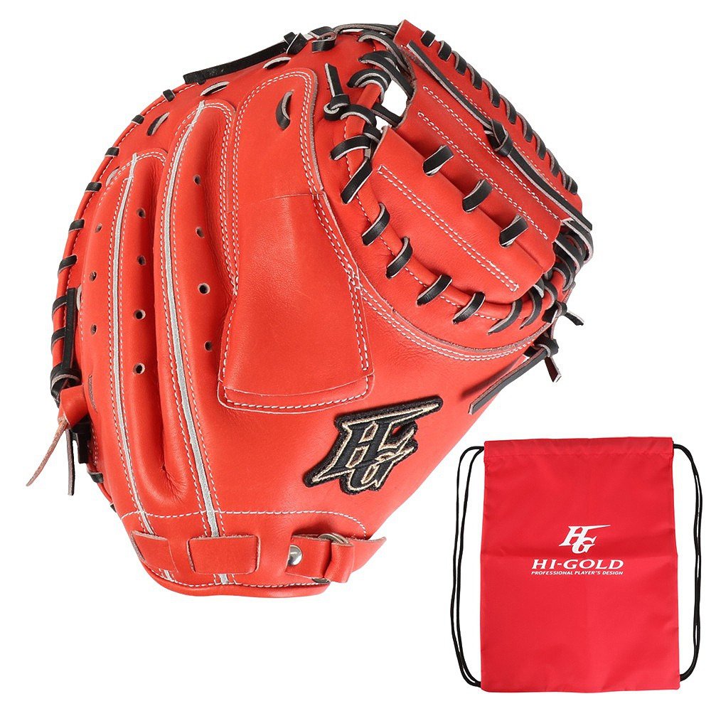 ハイゴールド（Hi-Gold）（メンズ）硬式・軟式兼用グラブ 捕手用 コ