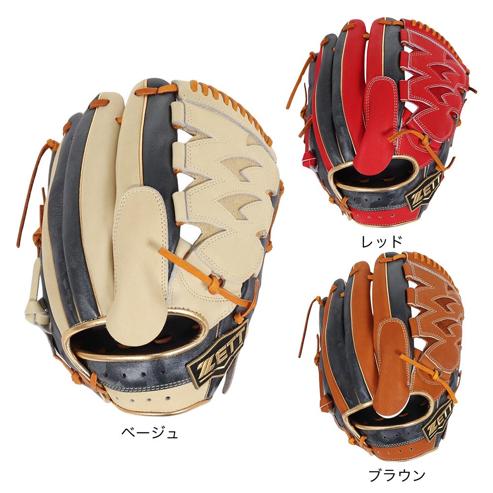 ゼット（ZETT）（メンズ）軟式用グラブ 投手用 野球グローブ 一般 ネオ