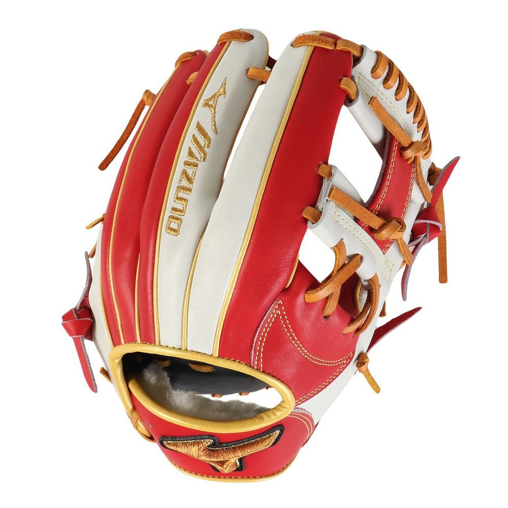 ミズノ（MIZUNO）（メンズ）軟式用グラブ 内野手 ミズノプロ 勝色
