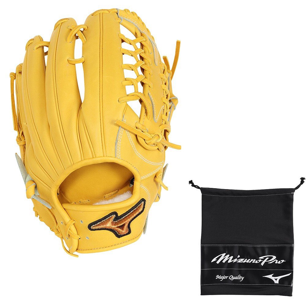 ミズノ 軟式グラブ・ミット イエロー - 【公式】 スーパースポーツゼビオ