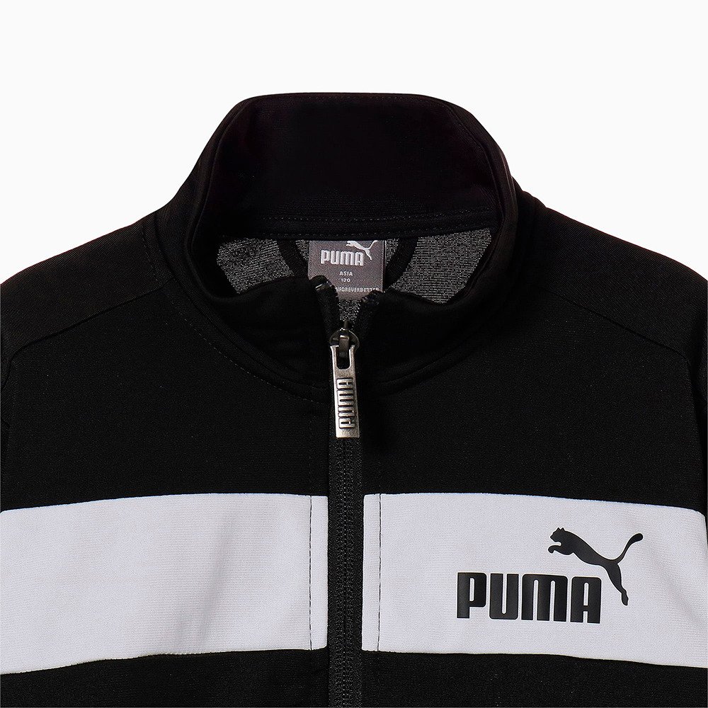 プーマ（PUMA）（キッズ）ジャージ 上下セット ジュニア ポリ ブラック