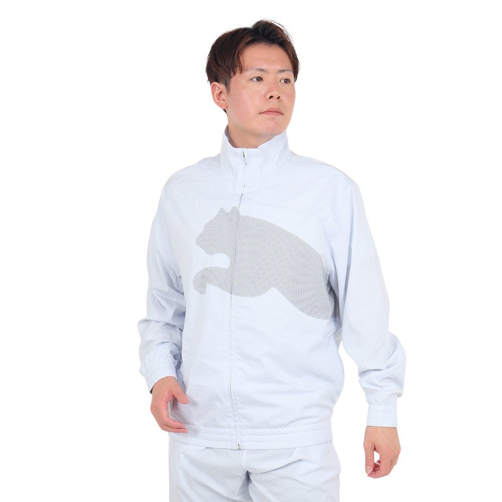 プーマ（PUMA）（メンズ）TRAIN BIG CAT ウーブンフルジップジャケット