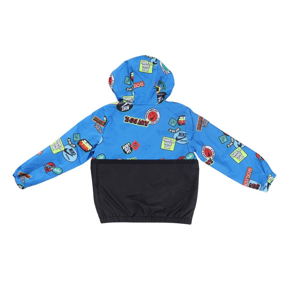 ナイキ（NIKE）（キッズ）ハーフジップ プリントブロック アノラック