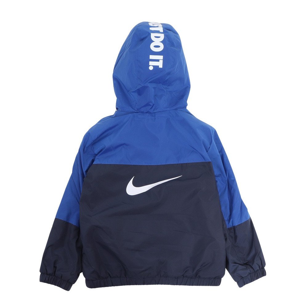 ナイキ（NIKE）（キッズ）FLEECE LINED WOVEN ジャケット 86K992-U90