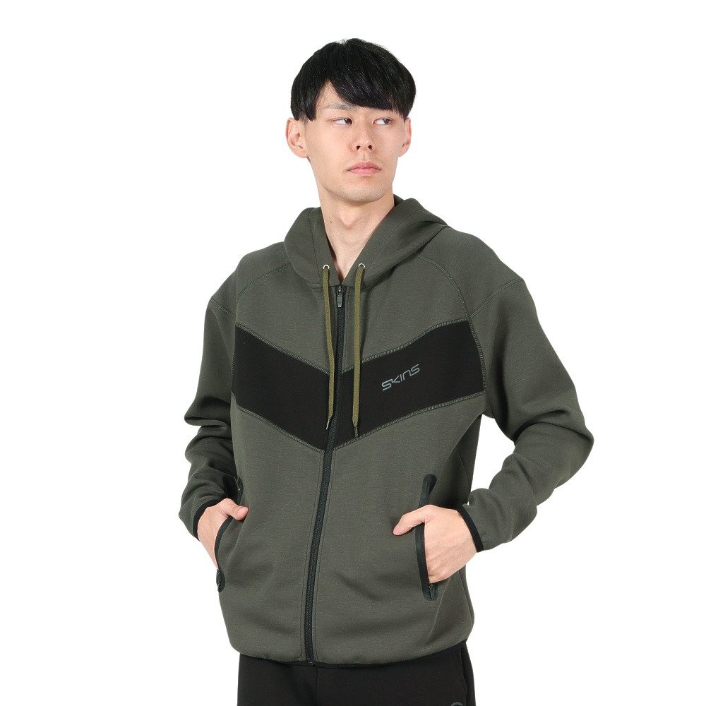 スキンズ（SKINS）（メンズ）アクティブウェア テックダンボールニット