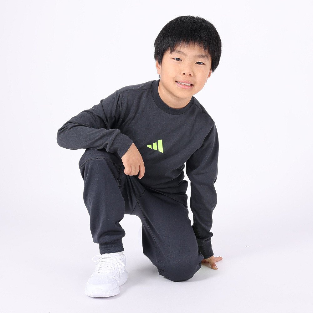 アディダス（adidas）（キッズ）長袖Tシャツ キッズ トレイン