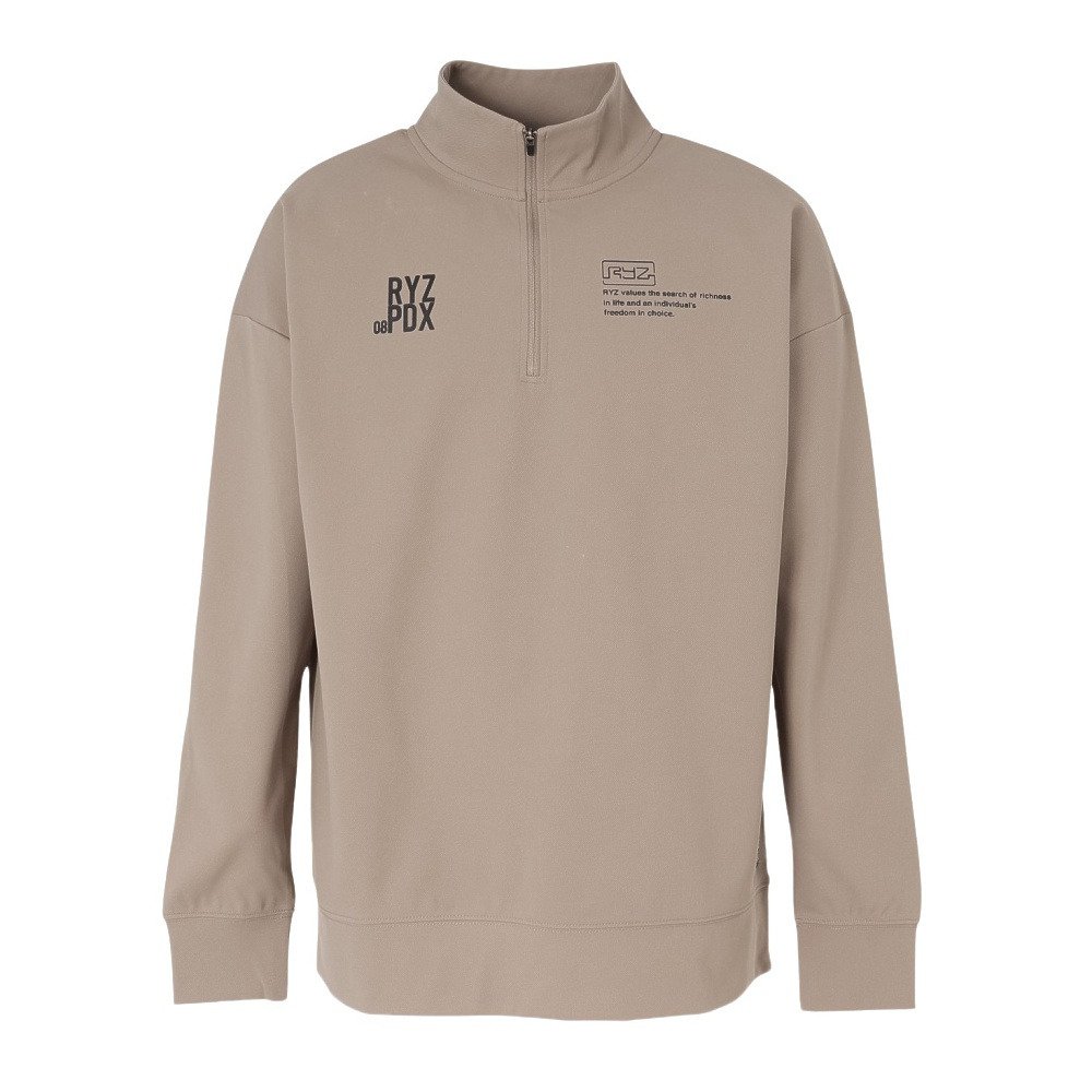 ライズ（RYZ）（メンズ）FTX ハーフジップジャケット RZ10CD25FW0008 SBEG