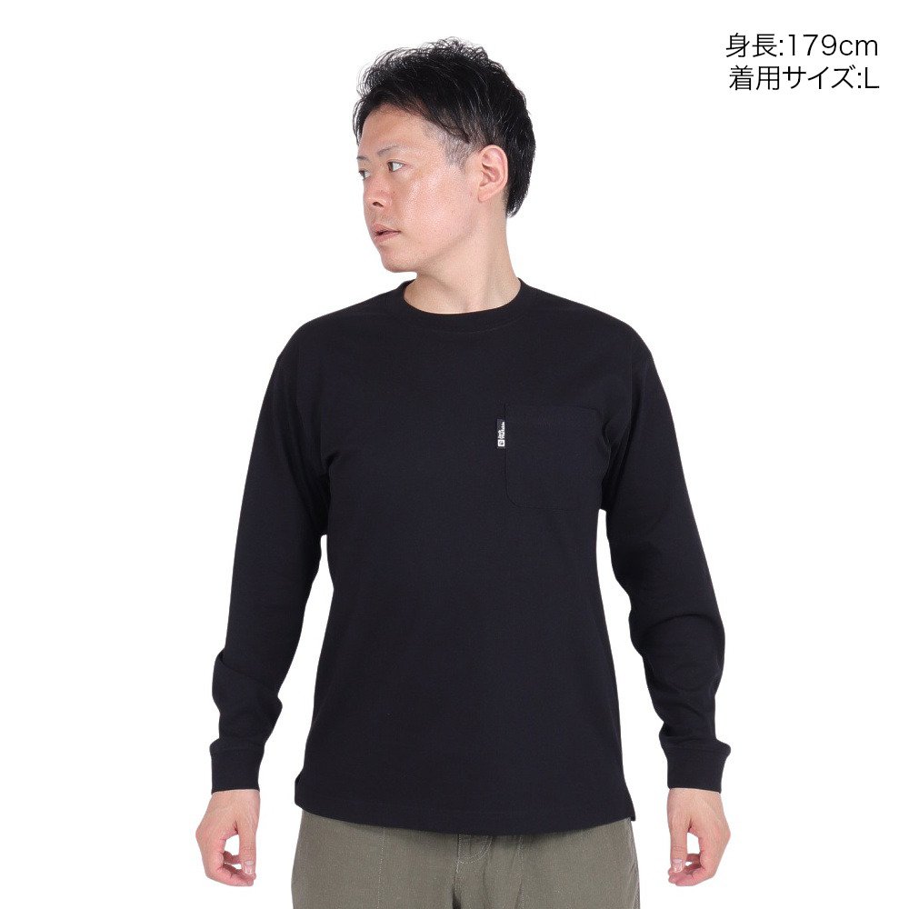 ジャックウルフスキン（JackWolfskin）（メンズ）長袖Tシャツ ロンT