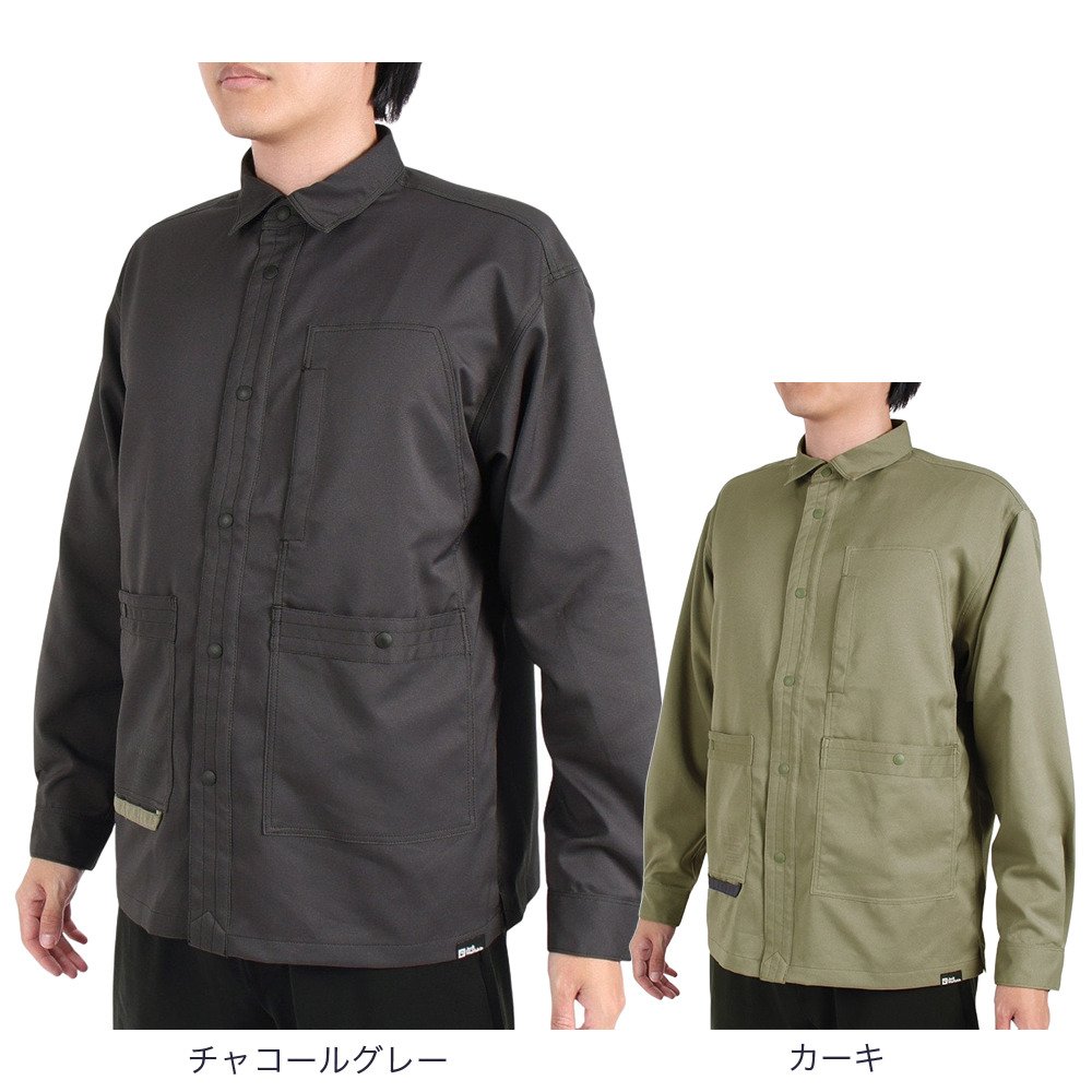 ジャックウルフスキン（JackWolfskin）（メンズ）カジュアルシャツ