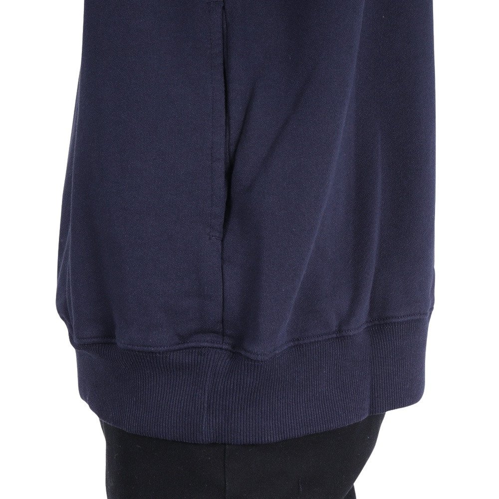 ワズアップ（WASSUP）（メンズ）ハーフジップ クルーネックスウェット