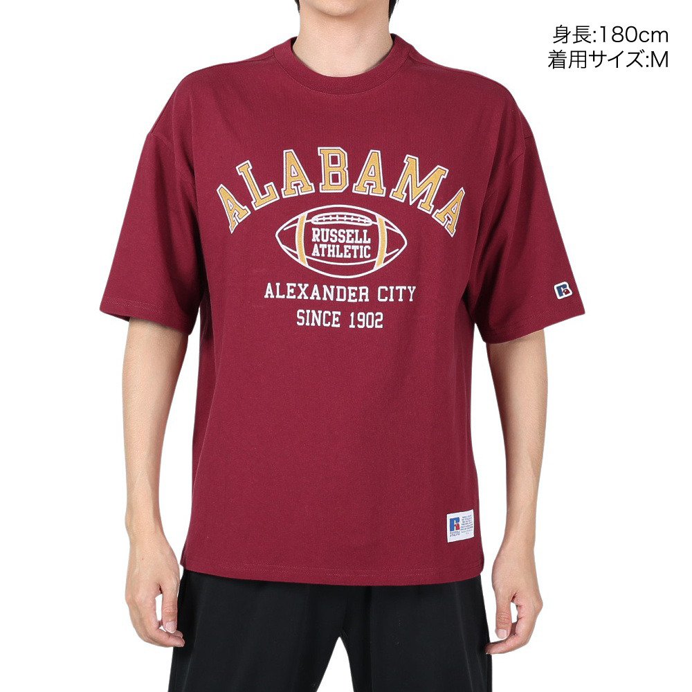 ラッセル（RUSSELL）（メンズ）16/-OE カレッジアメフト Tシャツ