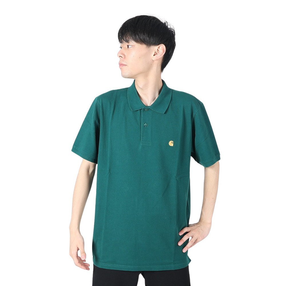 カーハート（CARHARTT）（メンズ）チェイスピケ半袖ポロシャツ