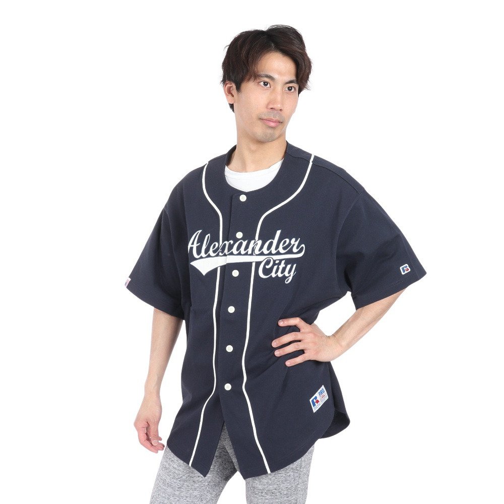 ラッセル（RUSSELL）（メンズ）ProCotton ベースボールシャツ