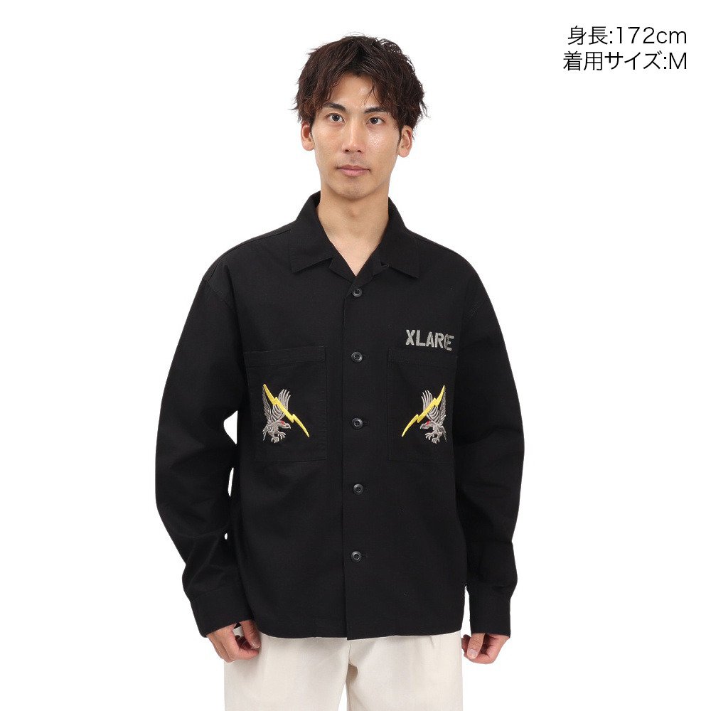 エクストララージ（XLARGE）（メンズ）RIPSTOP MILITARY シャツ