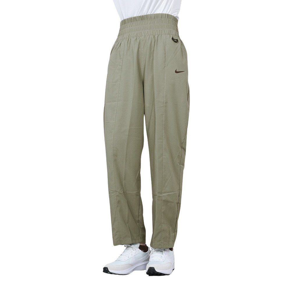 ナイキ（NIKE）（レディース）パンツ オリーブ ドライフィット ワン