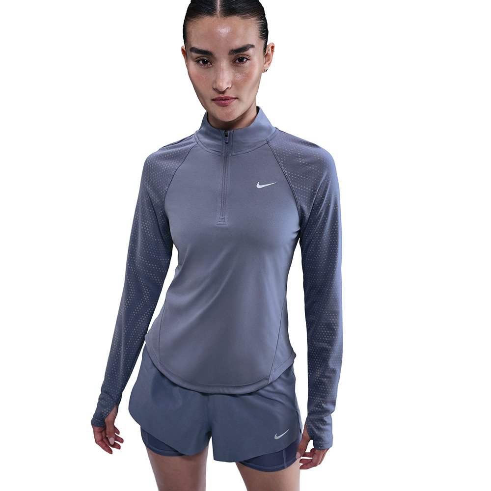 ナイキ（NIKE）（レディース）テンポ DF FLSH ハーフジップ 長袖