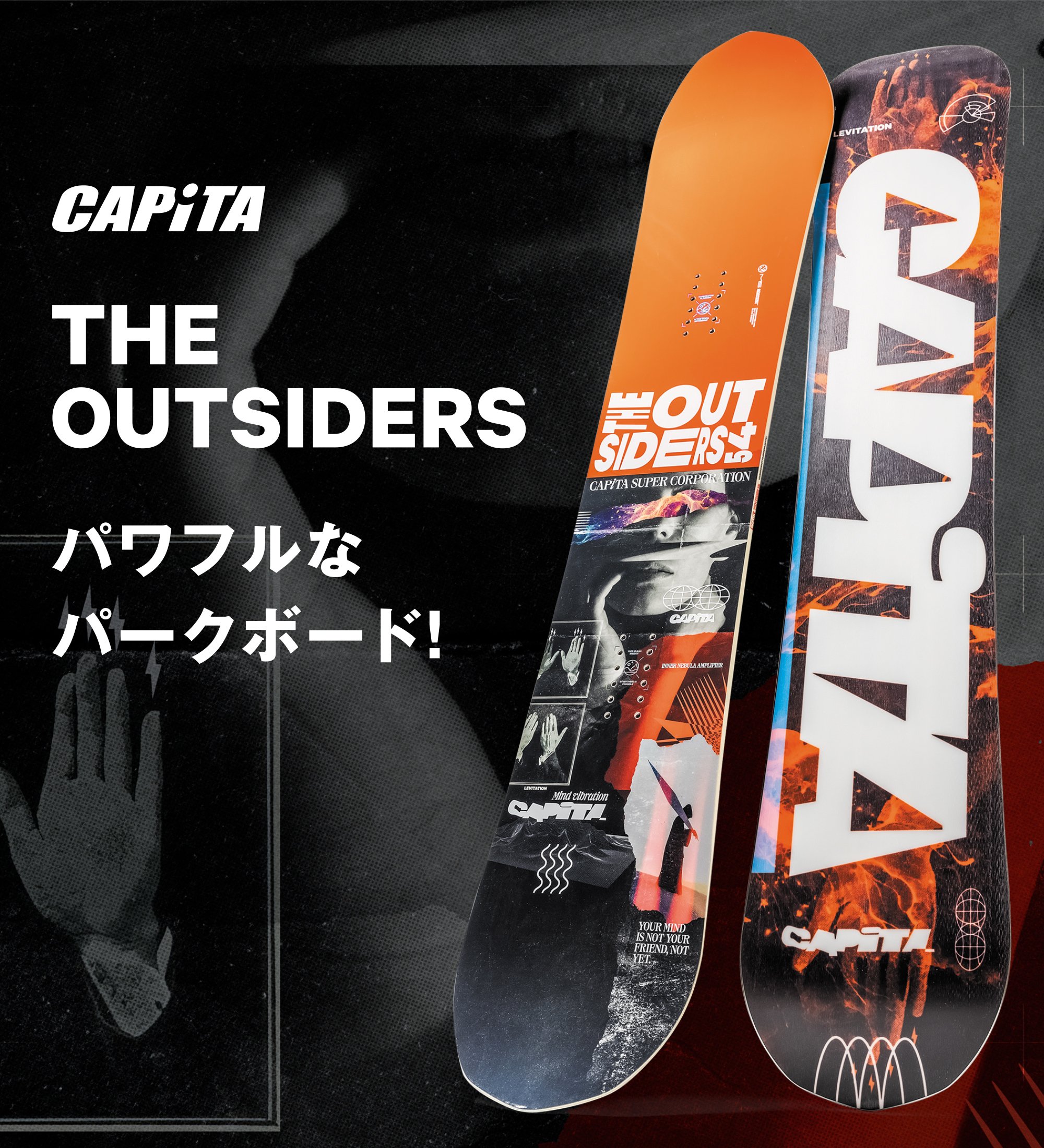 キャピタ（CAPITA）（メンズ）24-25モデル スノーボード板 25 THE