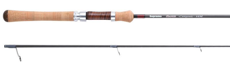 スプリーモ　キャニオニック64M Supremo | スプリーモ > トラウト ロッド