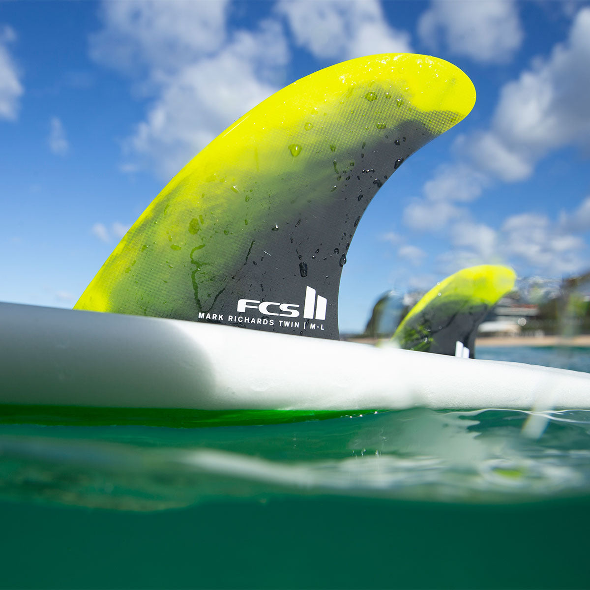 FCS II Mark Richards Twin + Stabiliser Fins - FCS - FCS US