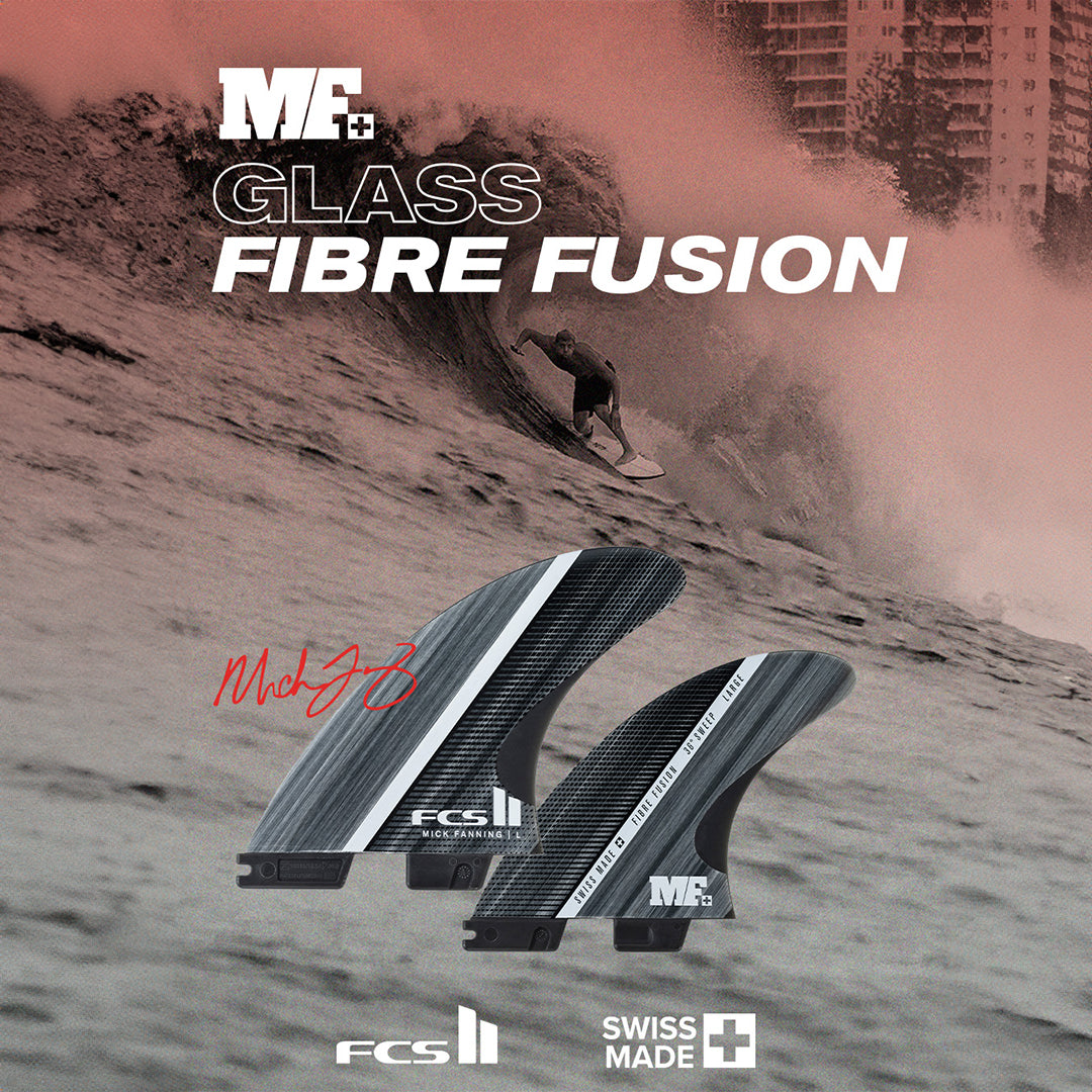 FCS II Mick Fanning Fibre Fusion Tri Fin Set - FCS JAPAN