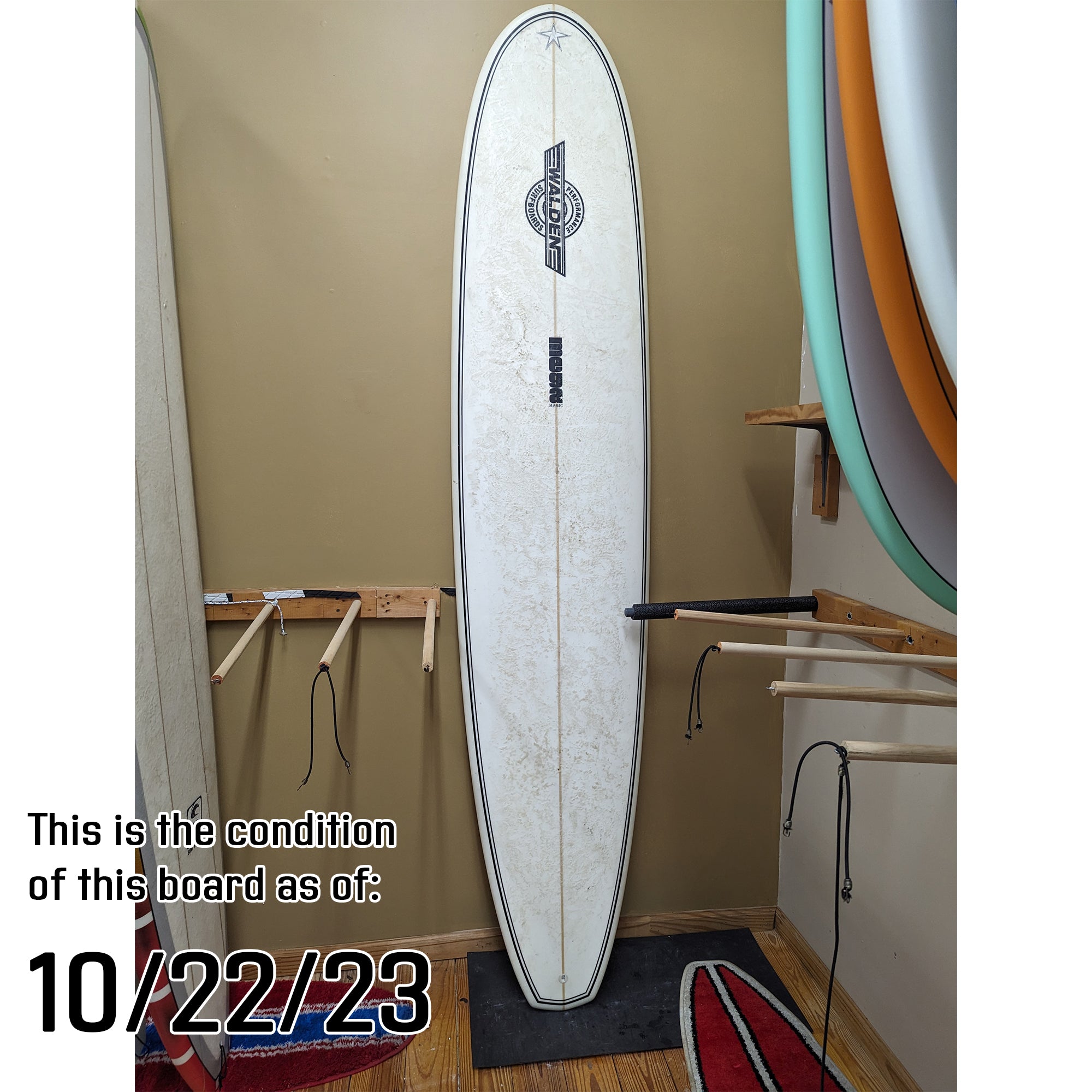 Walden Mega Magic 9'6 Demo Surfboard - Futures - Surf Station Store