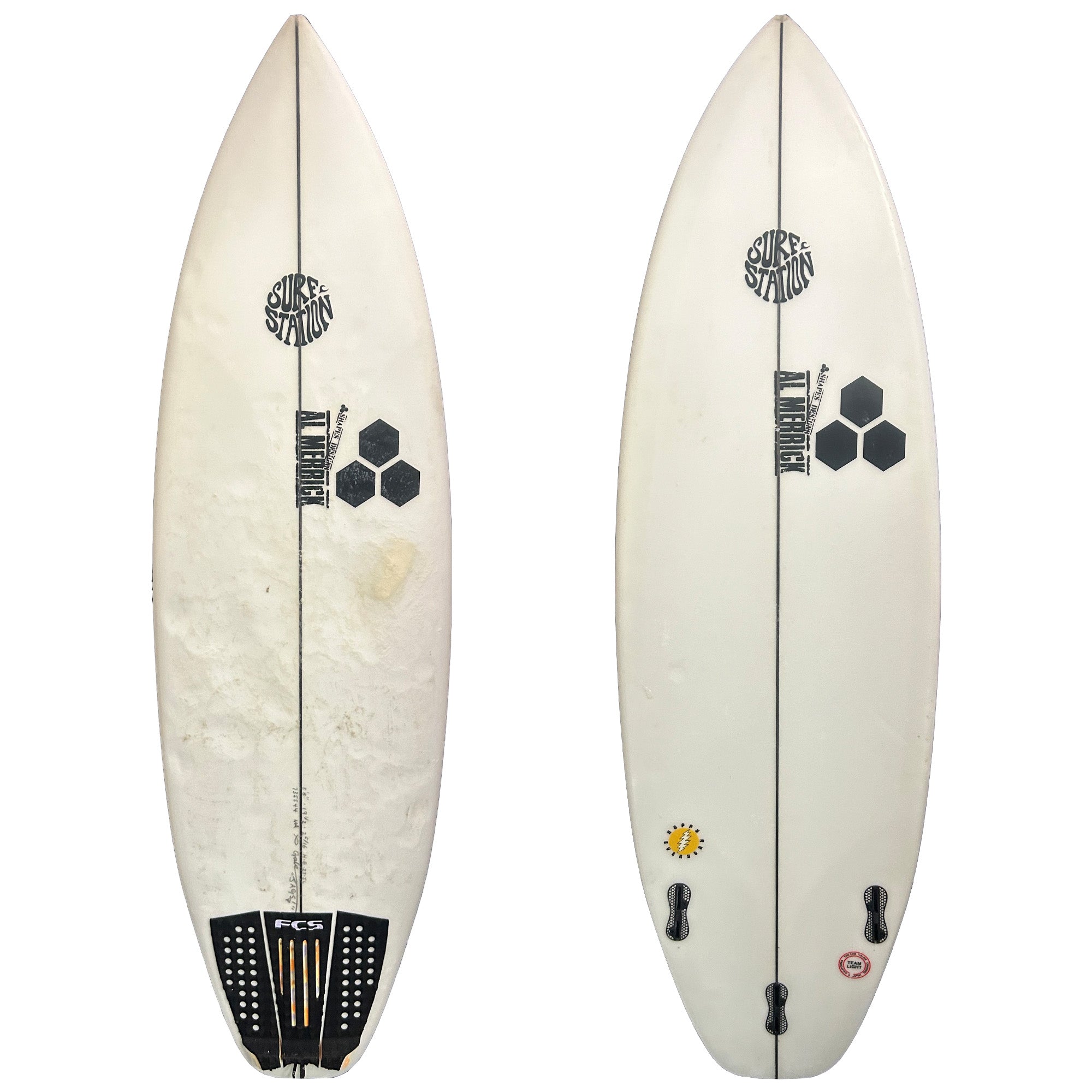 Channel Islands Happy Everyday 5'8 Used Surfboard - FCS II - Surf