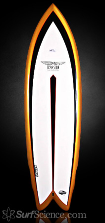 Hynson Surfboards Black Knight Quad Surfboard Review at