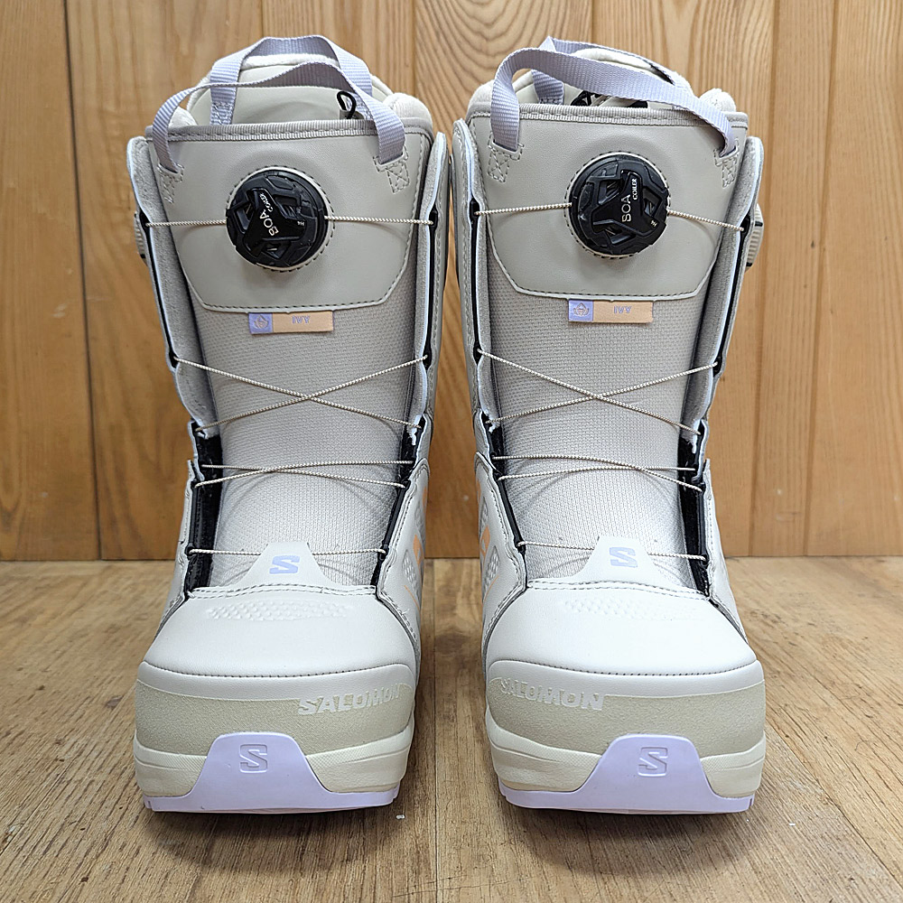 Salomon Ivy Boa SJ 2025 Snowboard Boot – Cream - Odyssey Surf Snow