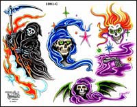 Design Sheet 1981C | Spaulding & Rogers Mfg, Inc. Tattooing