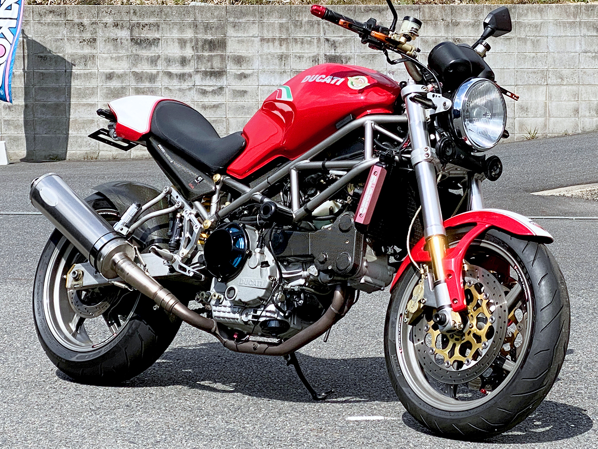 中古バイク DUCATI Monster S4｜ZDMM400 – 京都のバイクショップSPEC-M