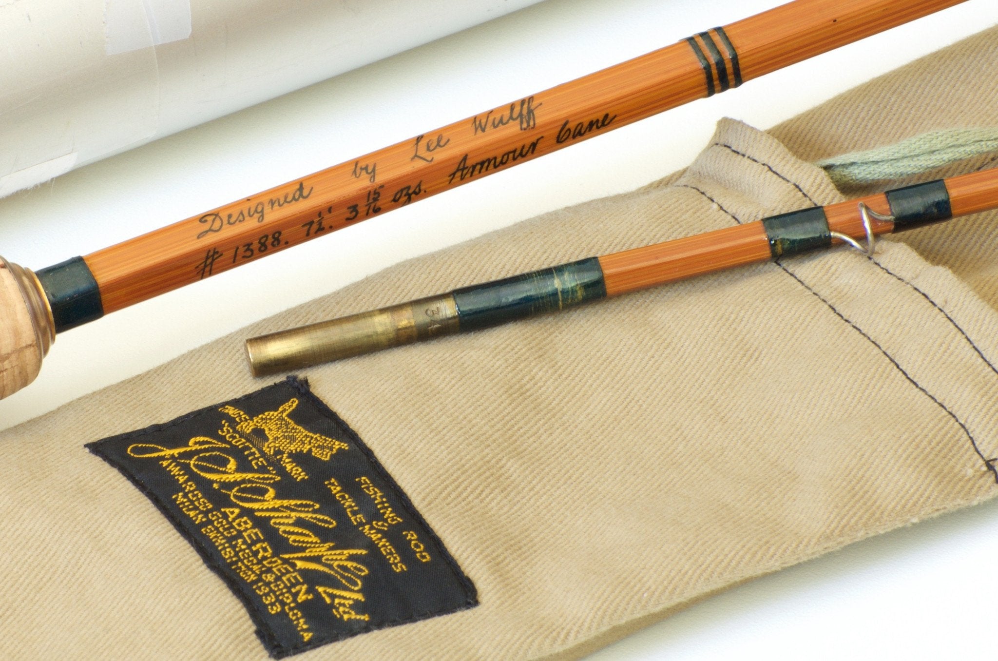 Farlow's / Lee Wulff Bamboo Rod 7'6 5-6wt - Spinoza Rod Company